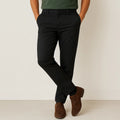Black Cotton Chino