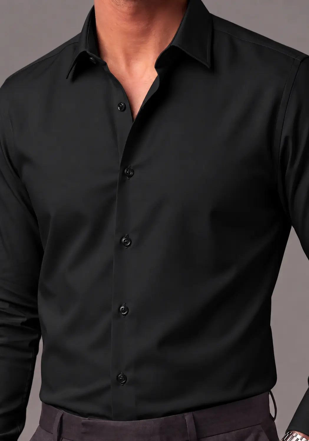 Black Dress Shirt