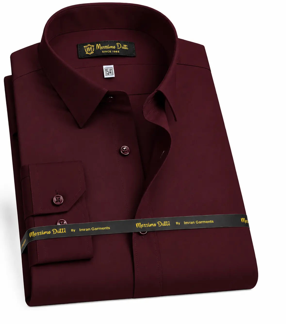 Maroon Dress Shirt