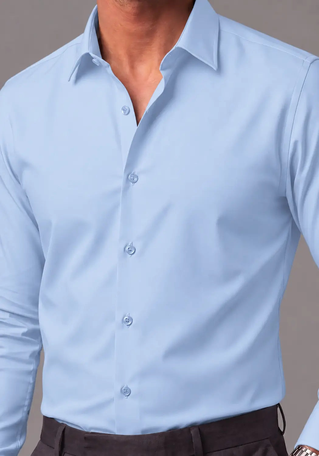 Sky Blue Dress Shirt