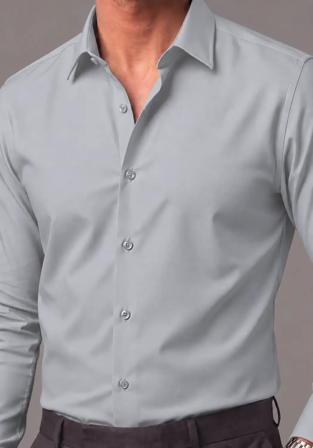 Light Grey Dress Shirt