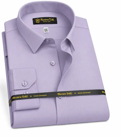 Soft Lavender Purple Dress Shirt