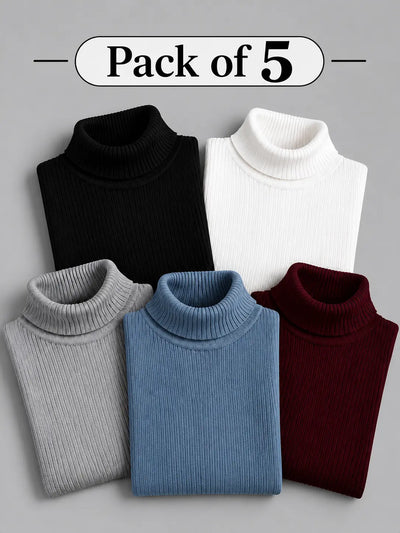 Combo of 5 Highnecks | Unisex