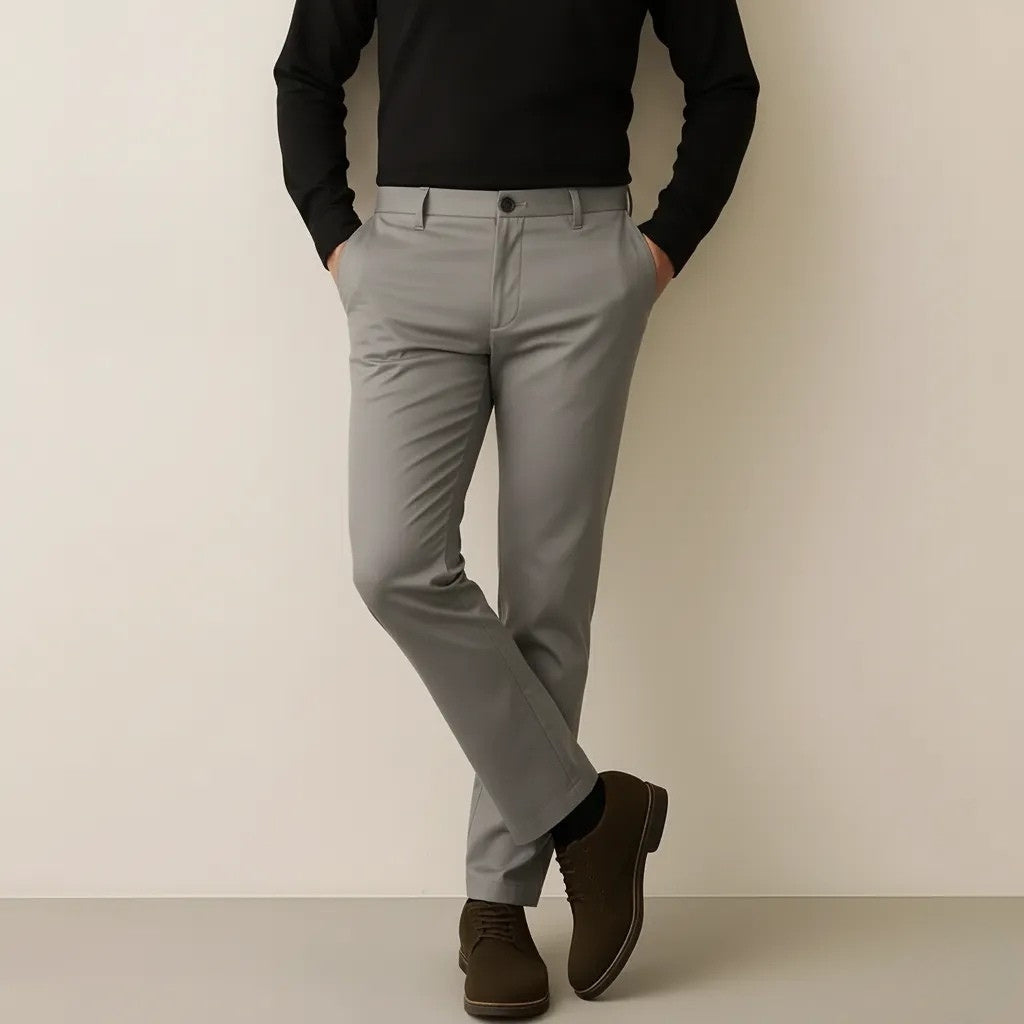 Silver Grey Chino