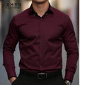 Maroon Dress Shirt