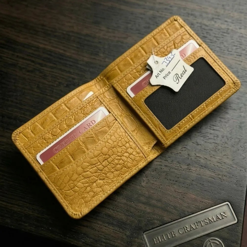 Alligator leather