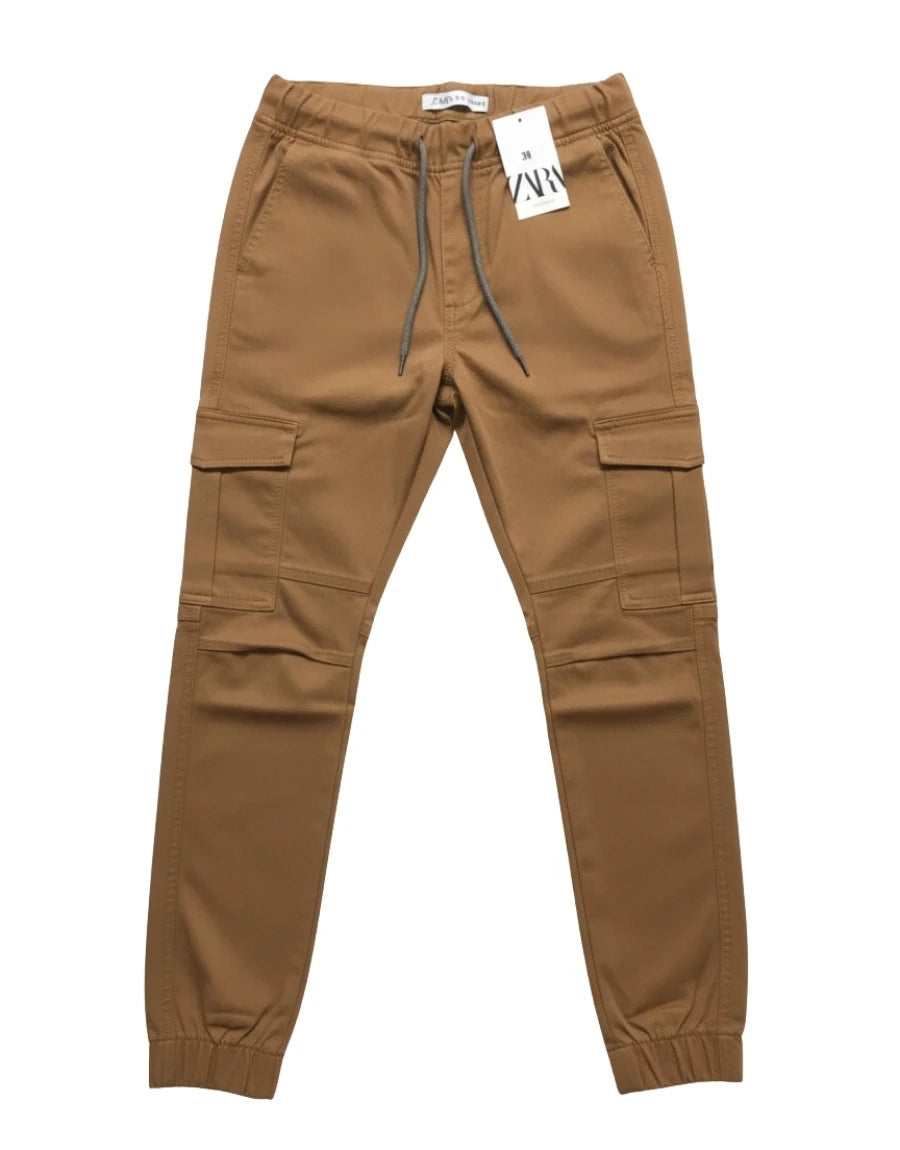 Dark Brown Cargo Trouser