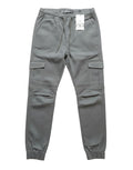 Silver Grey Cargo Trouser